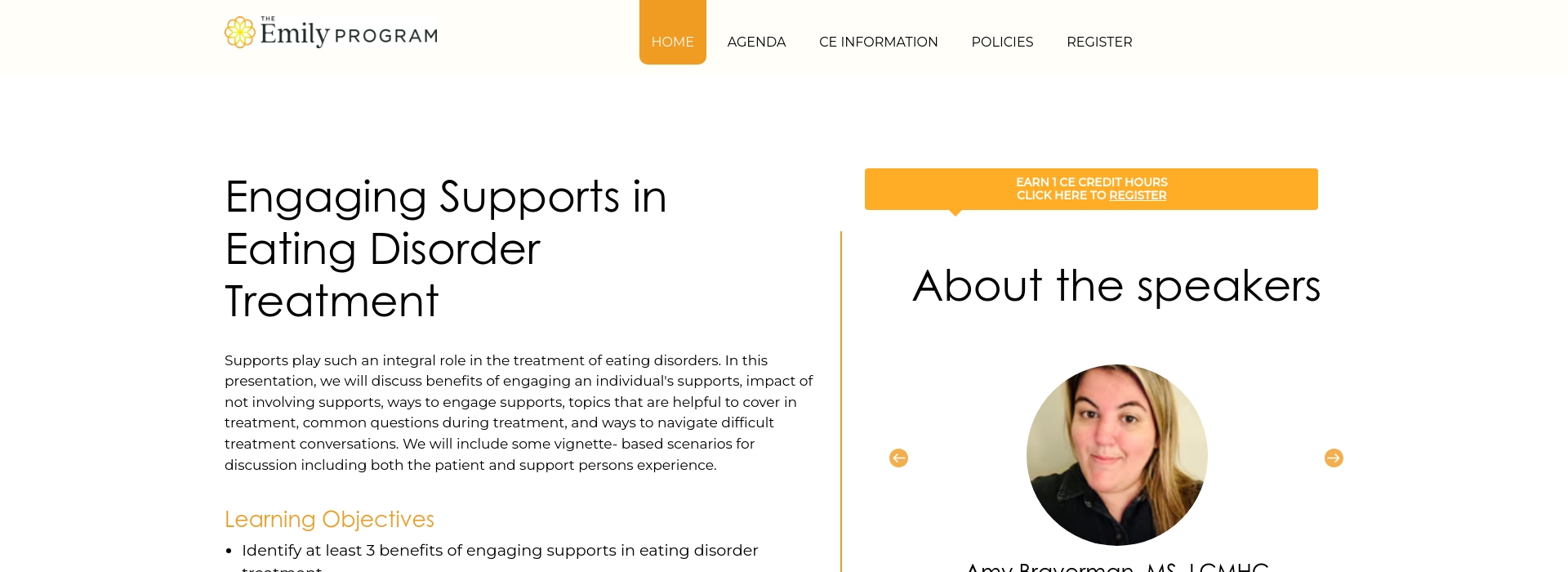 Engaging Supports in Eating Disorder Treatment
